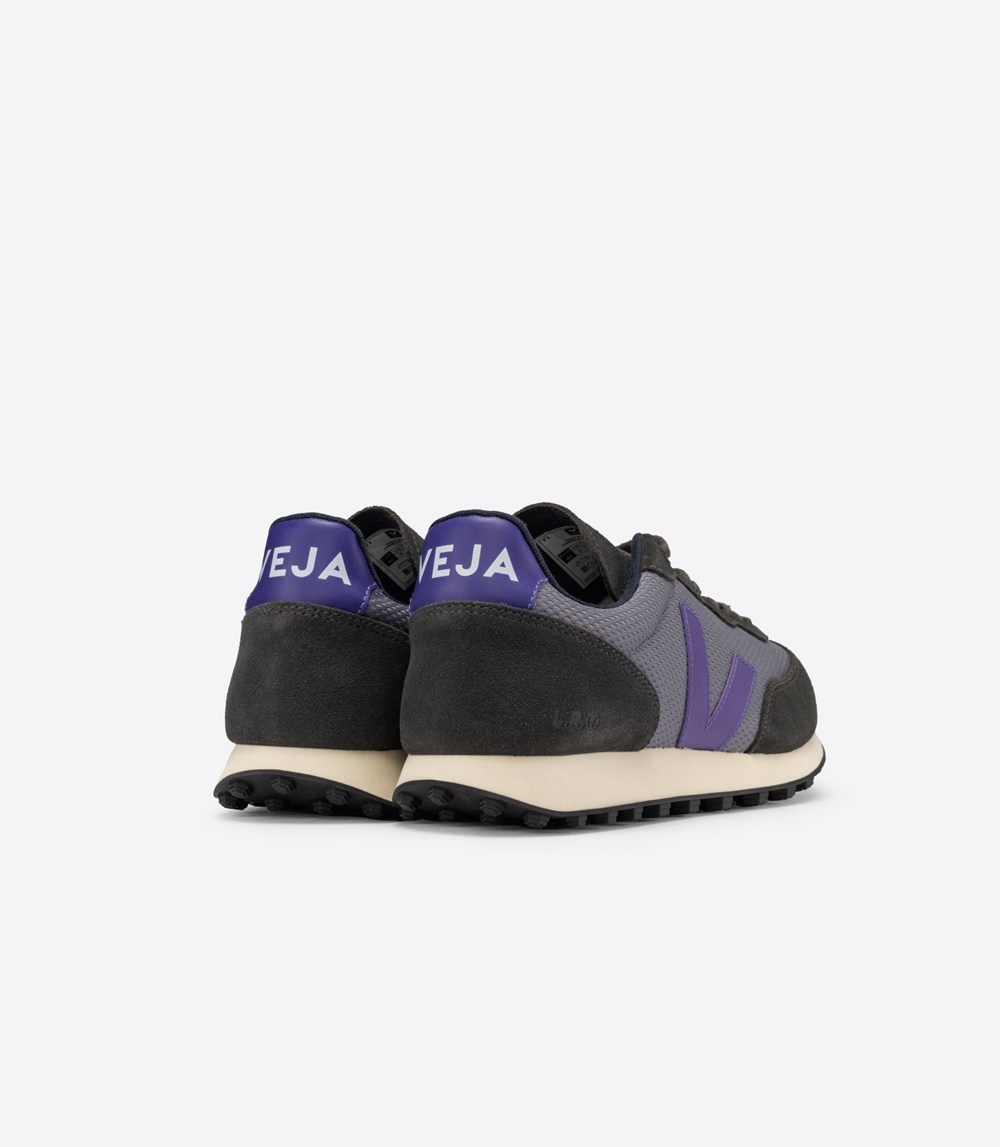 Veja Trainers Mens Purple/Black - Rio Branco Alveomesh - ZRPD-19076